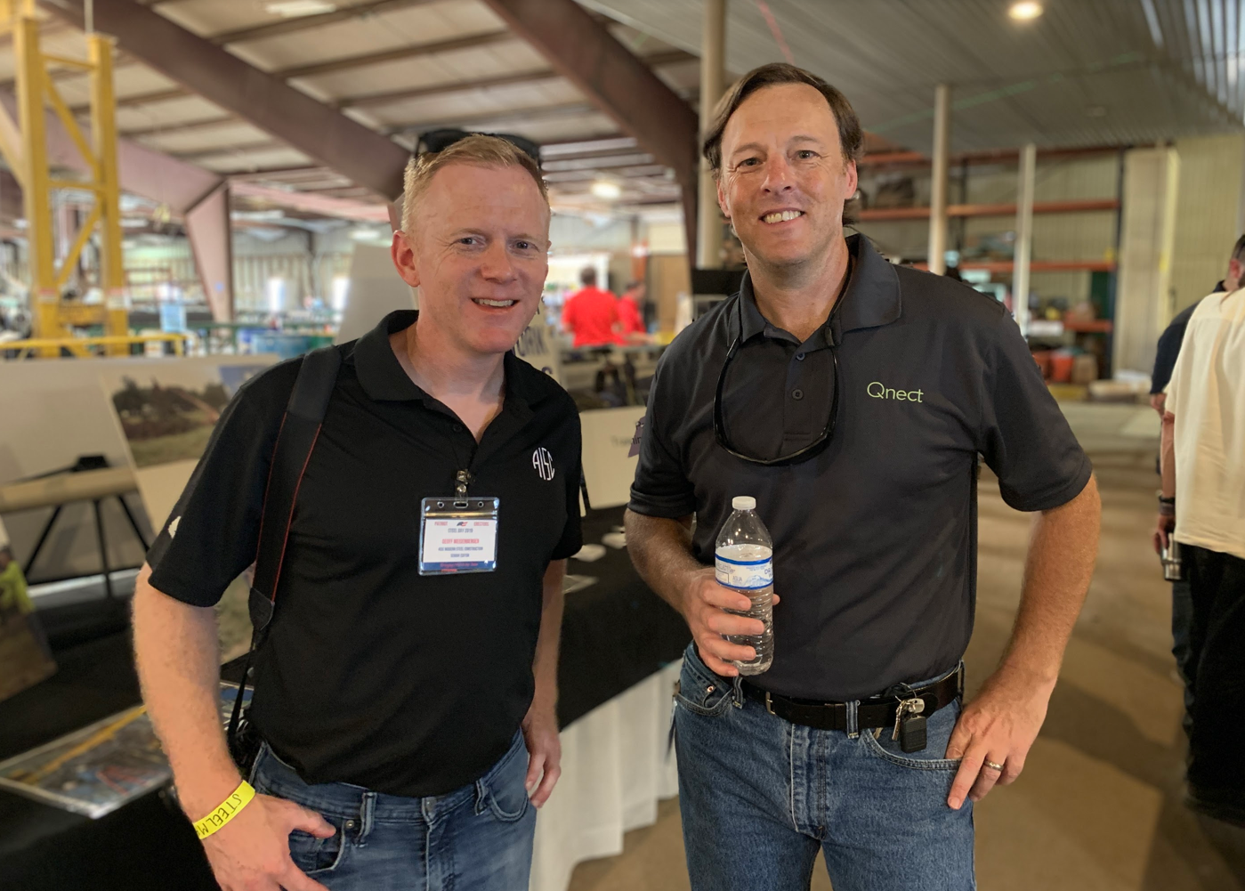 SteelDay 2019 - Geoff Wieseberger AISC Christian Erickson Head of Marketing Qnect