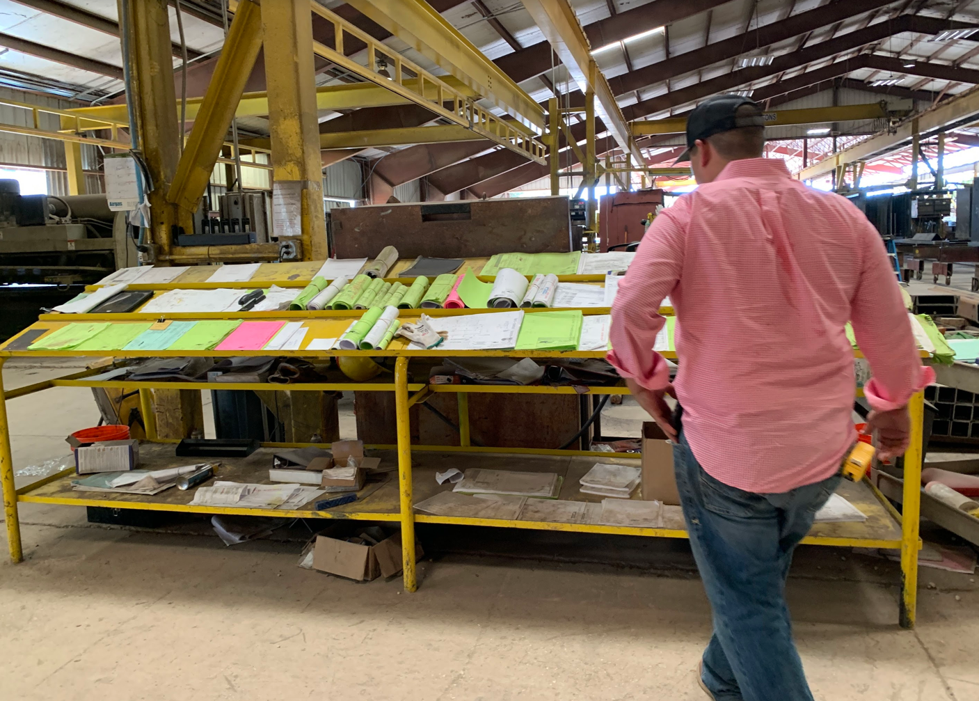 SteelDay 2019 planning table structural steel